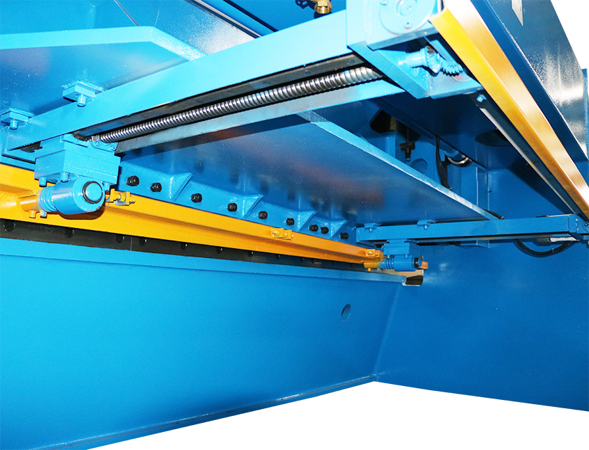back gauge of shearing machine